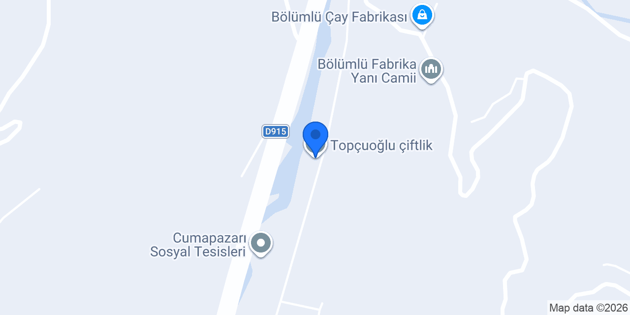 Topçuoğlu çiftlik konumu
