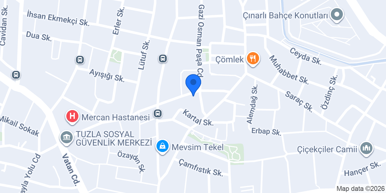 BERBER Feridun Yılmaz konumu