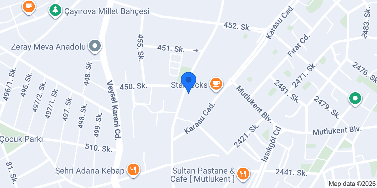 Elit Fen Kurs Merkezi konumu