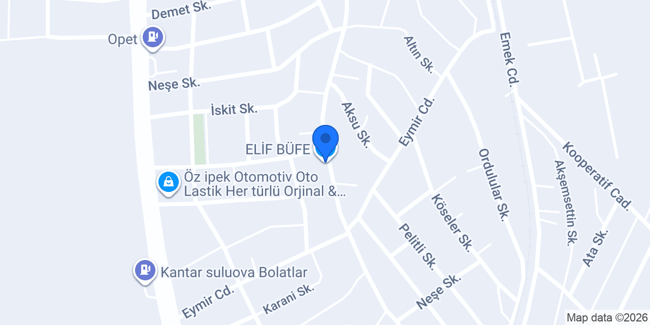 ELİF BÜFE konumu