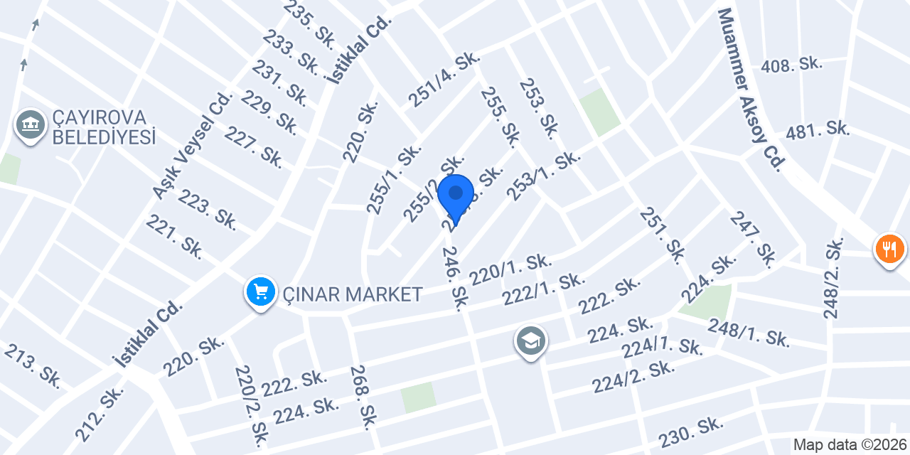 Onur Piliç Toptan Ve Perakende konumu