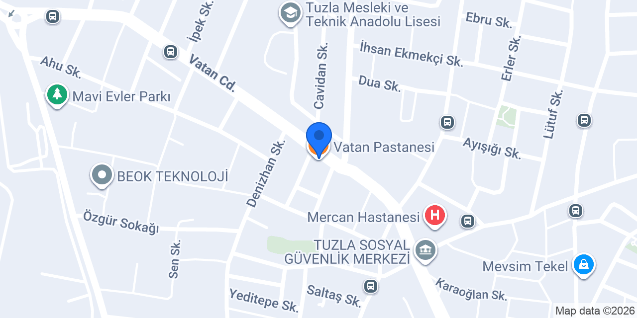 Vatan Pastanesi konumu