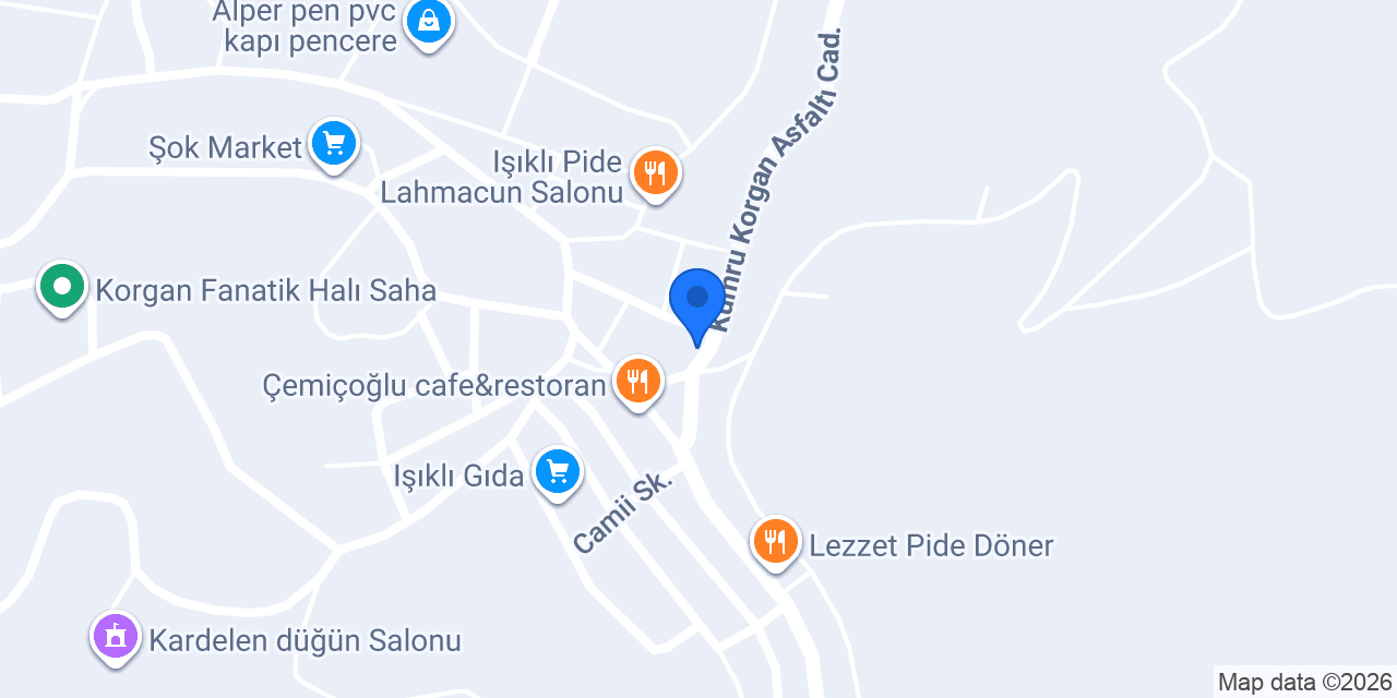 Ptt-ulu Cami Şubesi konumu
