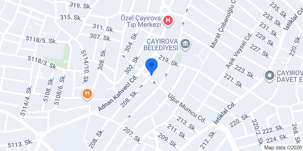 Altın Tepsi konumu