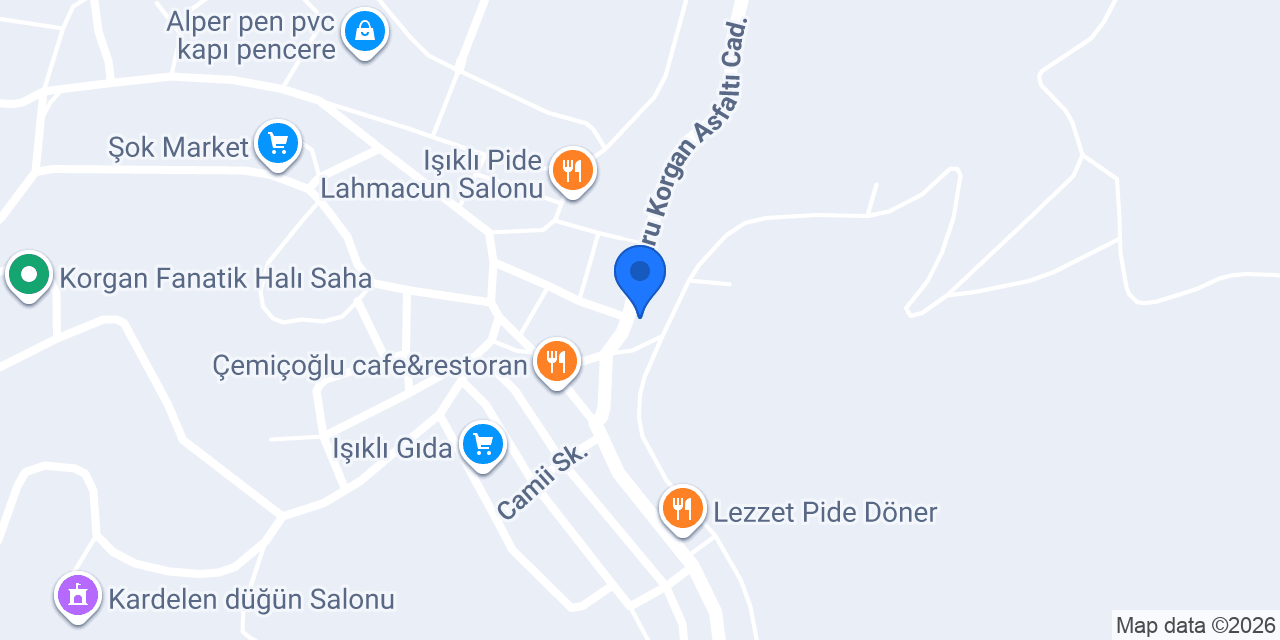 Doyum Köfte konumu