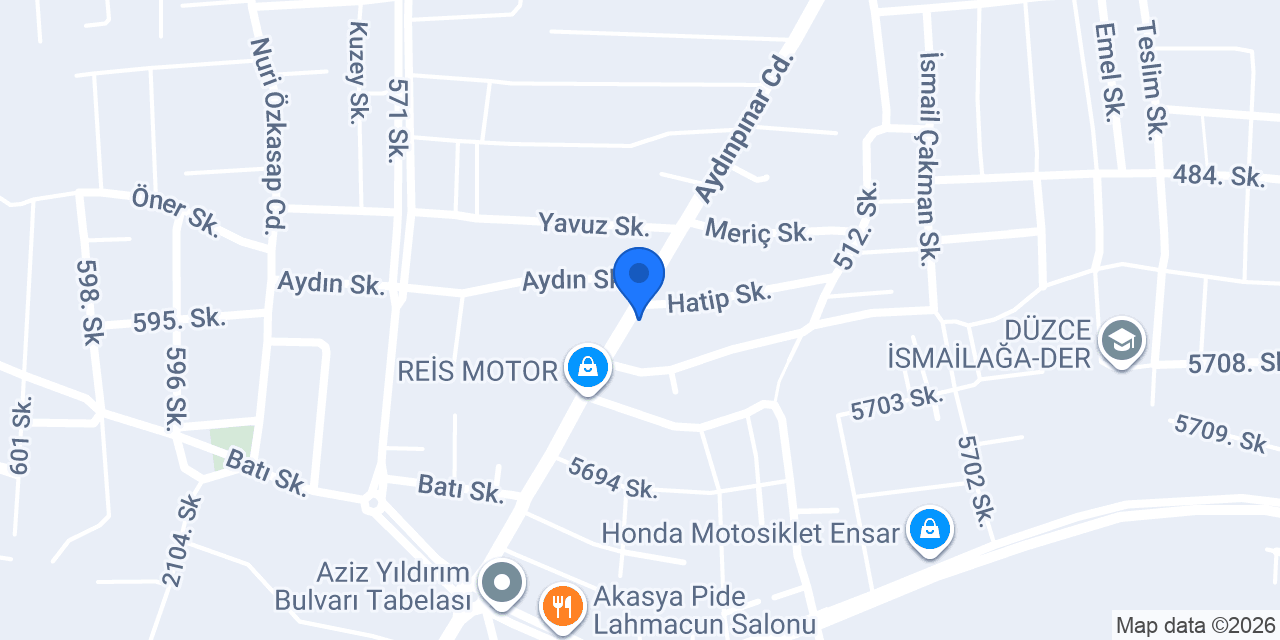 Eker Ticaret konumu