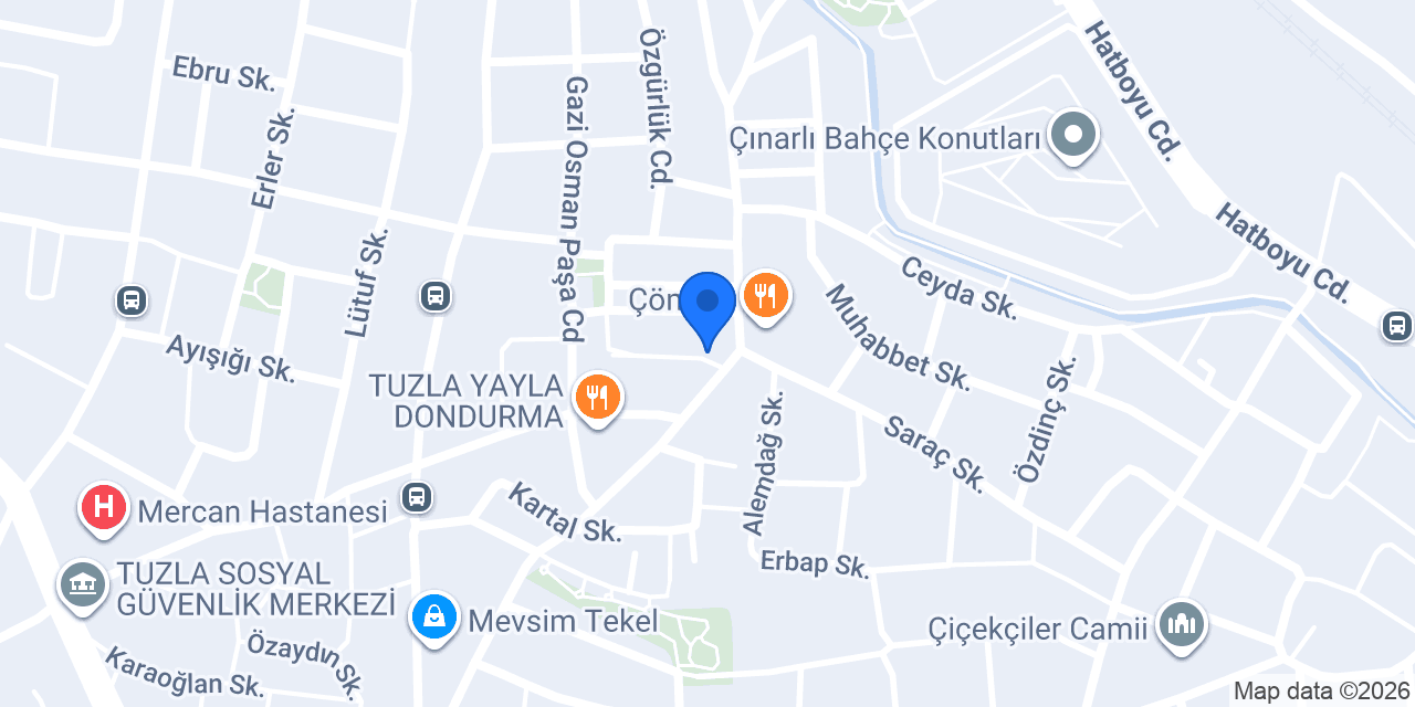 ARAS Fırın konumu