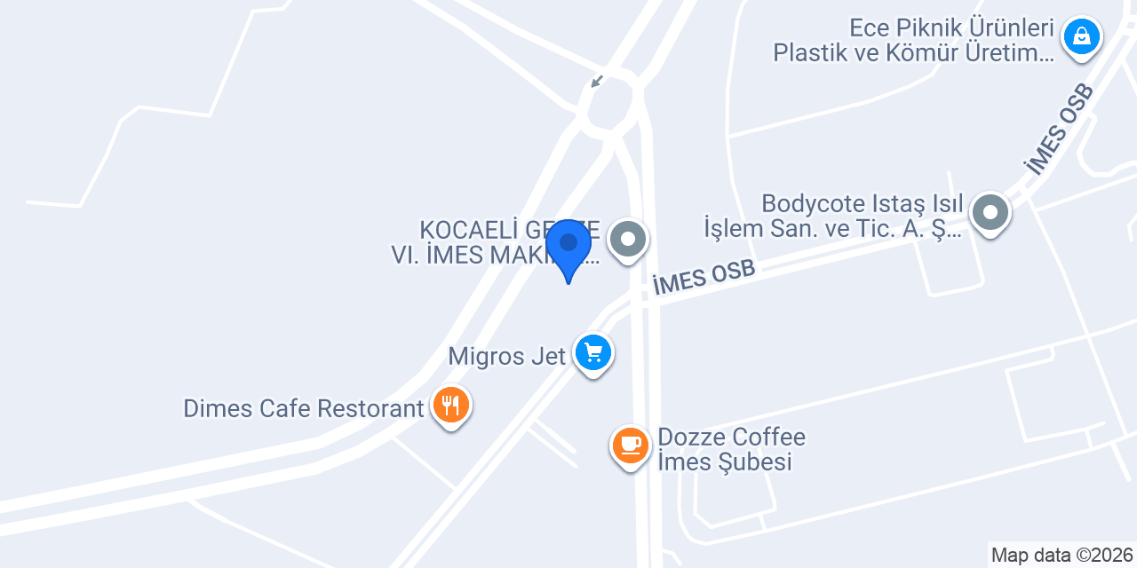 Gebze Ofis Ürünleri konumu