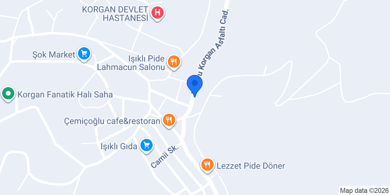 Coşkun Tic.inş.mlz. konumu