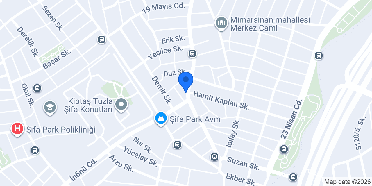 Safir Yapı konumu