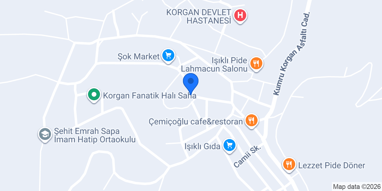 Karakaya Un Sanayi konumu