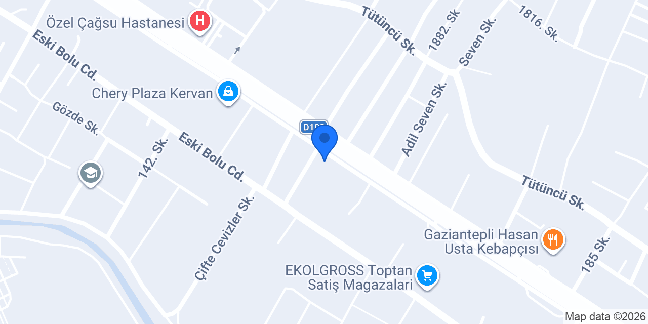 Saydam Yemek Fabr. konumu