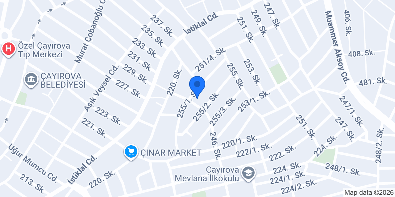 GEBZE KAROT konumu