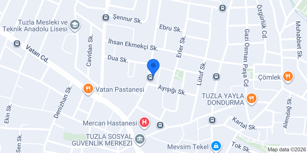 La perla pizza konumu