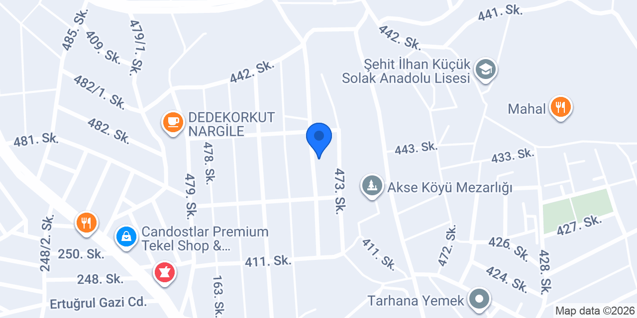 BODUR TESİSAT konumu