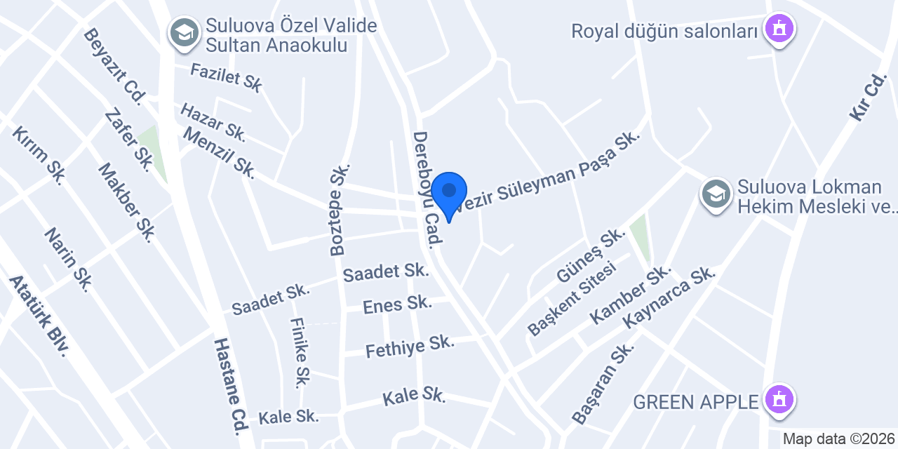 AS İNŞAAT konumu
