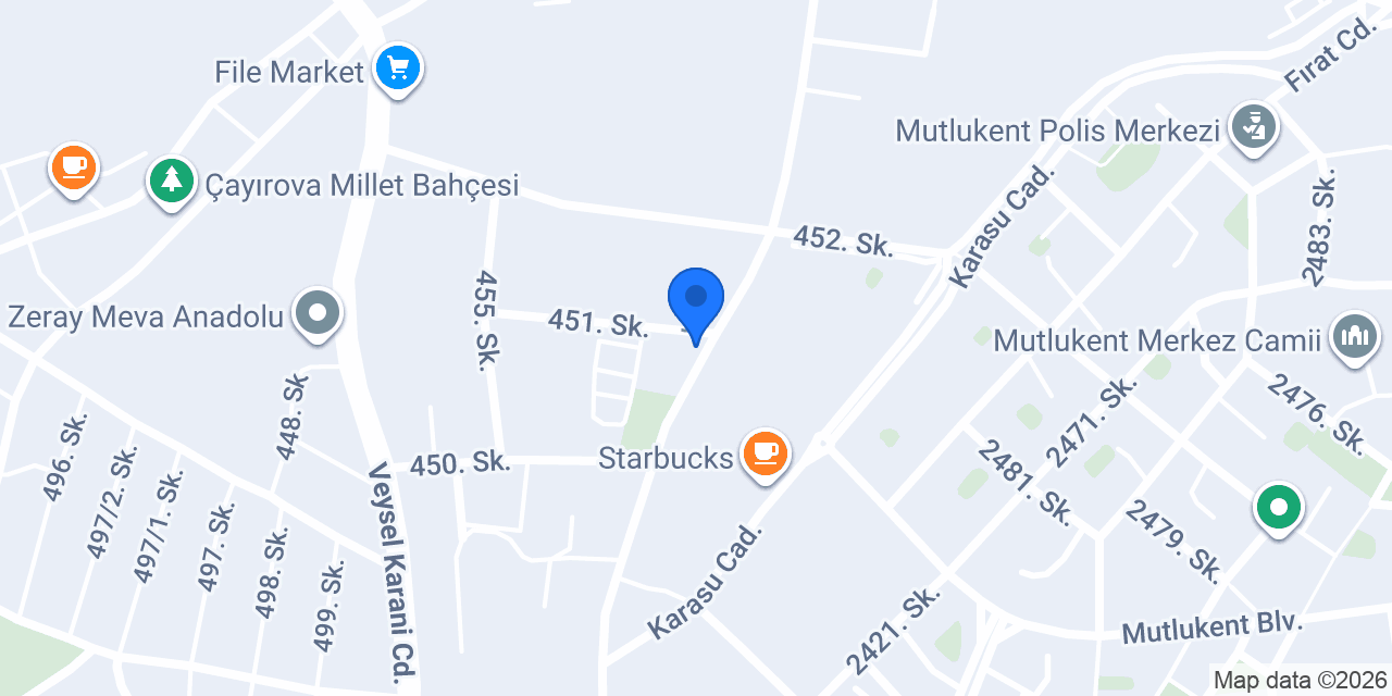 THE CO. COFFEE GEBZE MUTLUKENT konumu