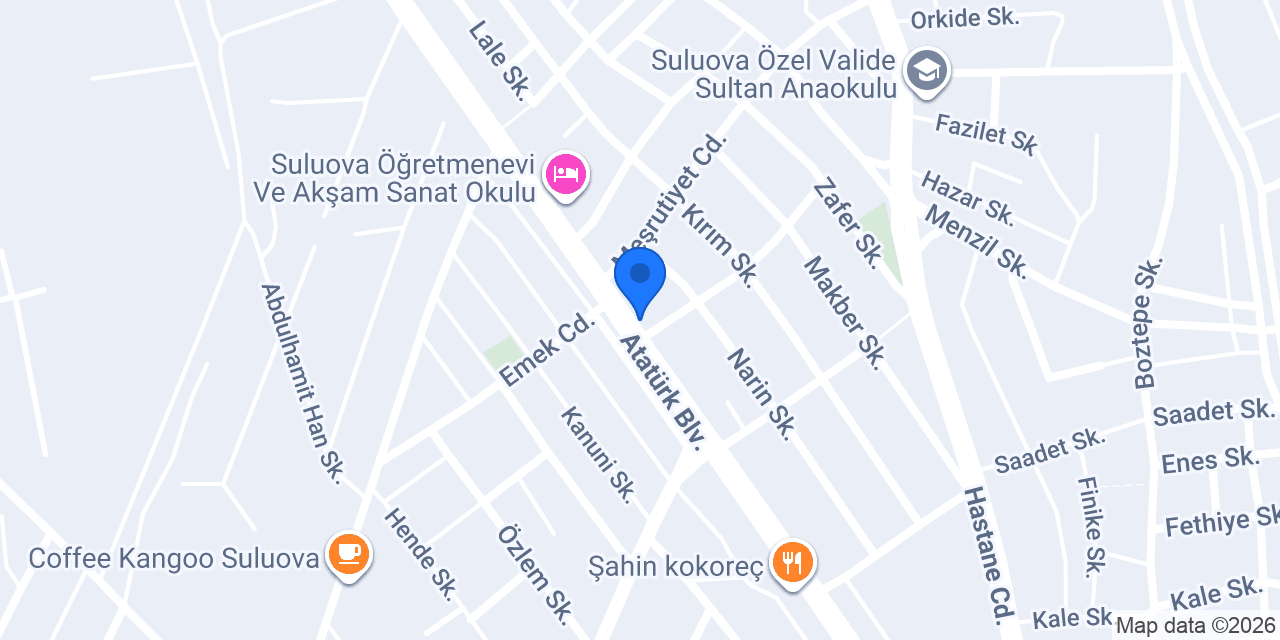 Ayan Elektronik konumu