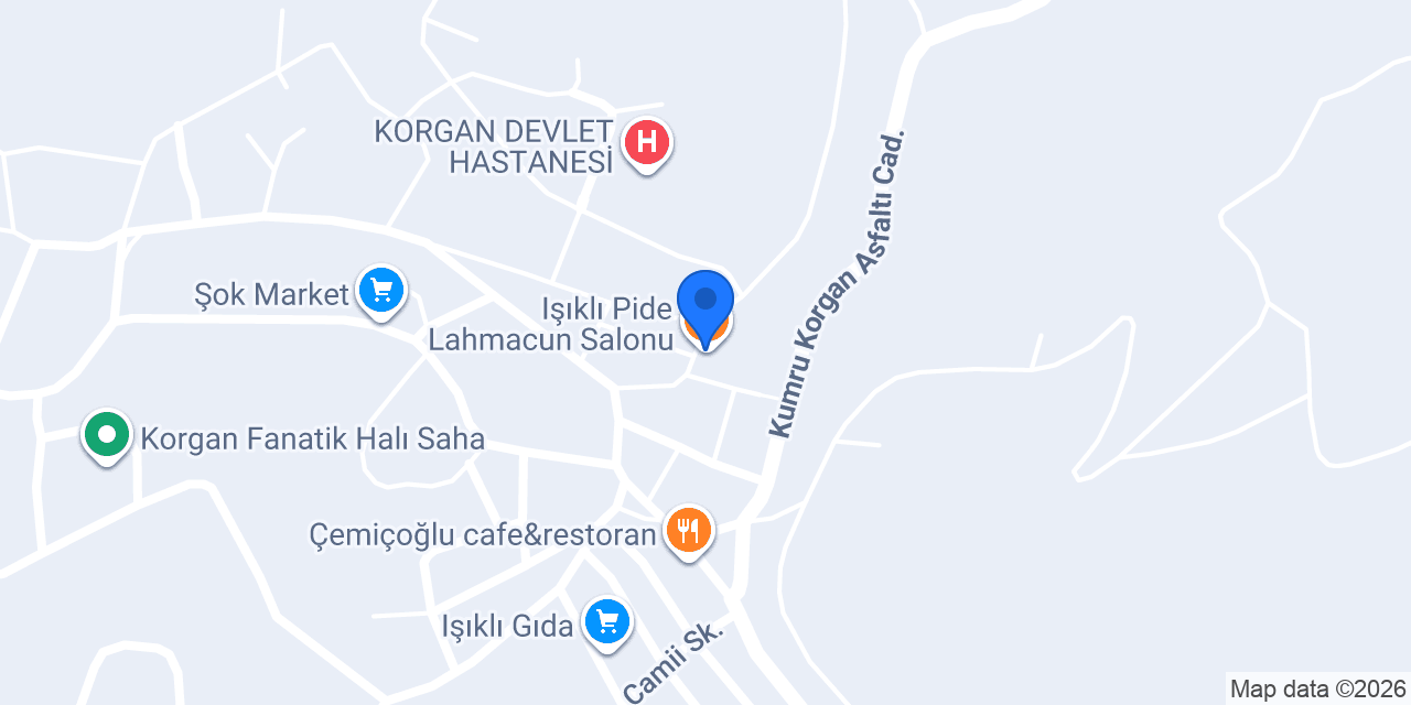 Işıklı Pide Lahmacun Salonu konumu