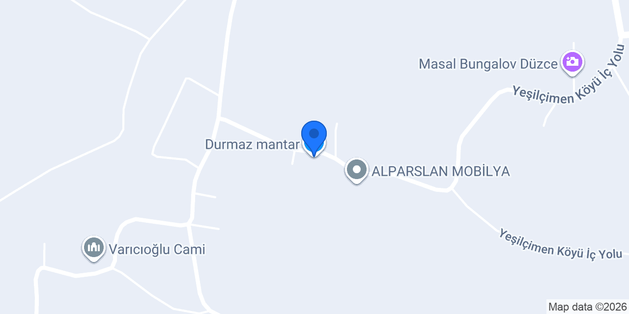 Durmaz mantar konumu