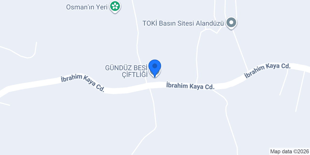 GÜNDÜZ BESİ ÇİFTLİĞİ konumu