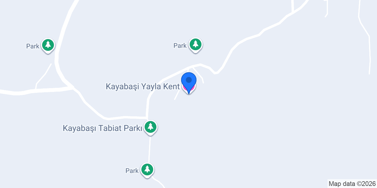 Kayabaşi Yayla Kent konumu