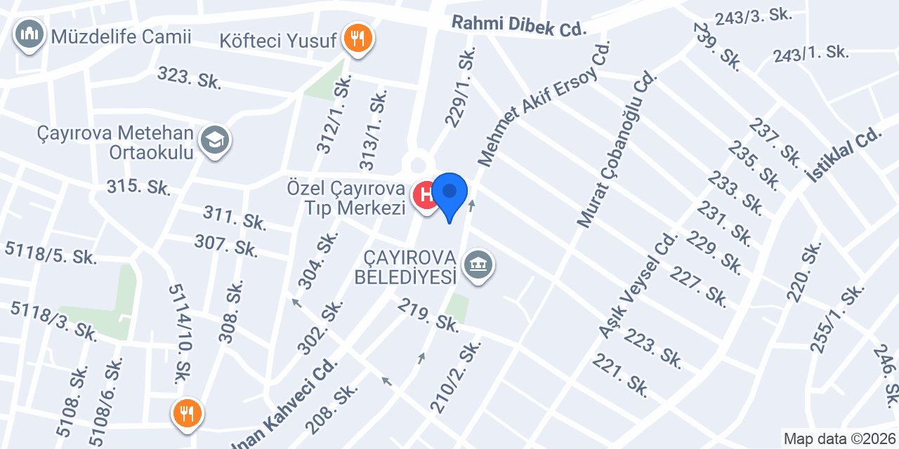 Nirvana Yazılım Ltd. Şti. konumu