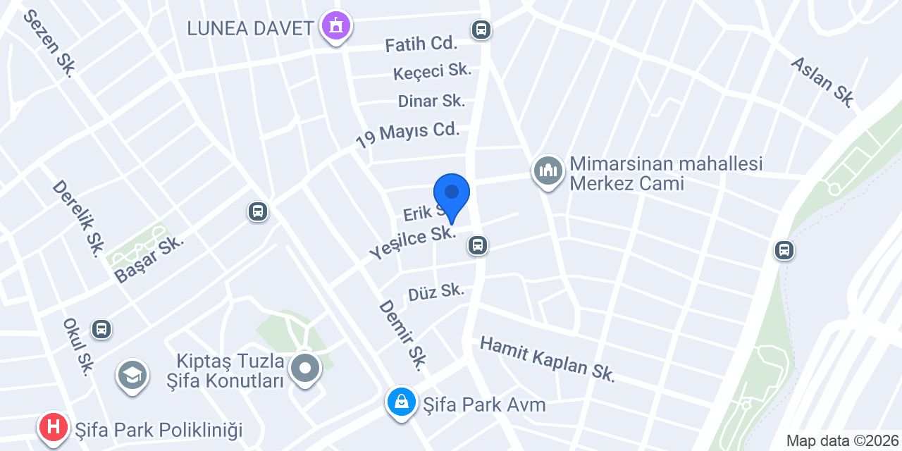 Gülcan's bayan kuaforu konumu