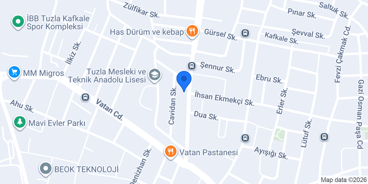 Ustam döner konumu