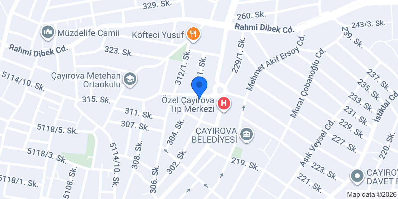Hgev Gençlik konumu