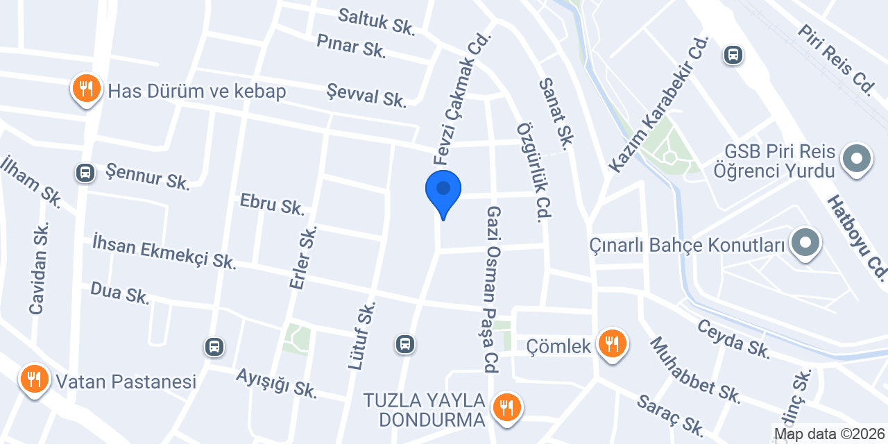 DOĞU CAM konumu
