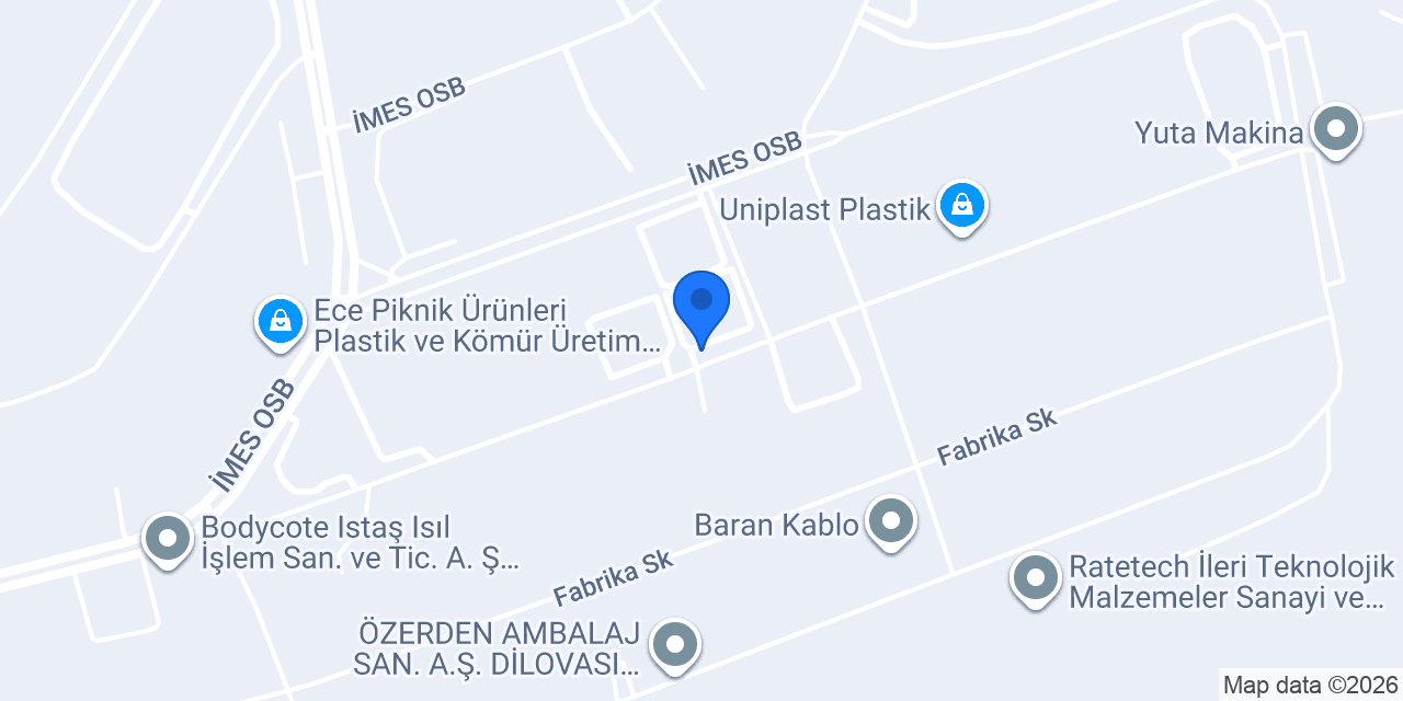 ERİŞ PERVANE DÖKÜM Dilovası konumu