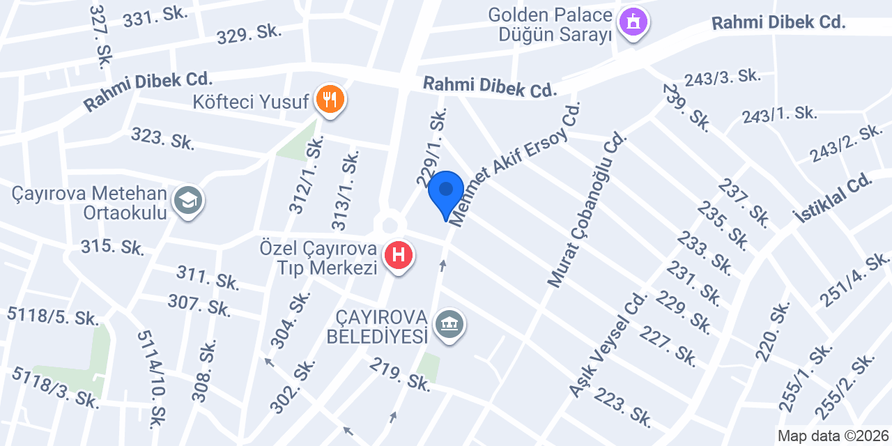 ÖZÇELİK İNŞAAT&GAYRİMENKUL konumu
