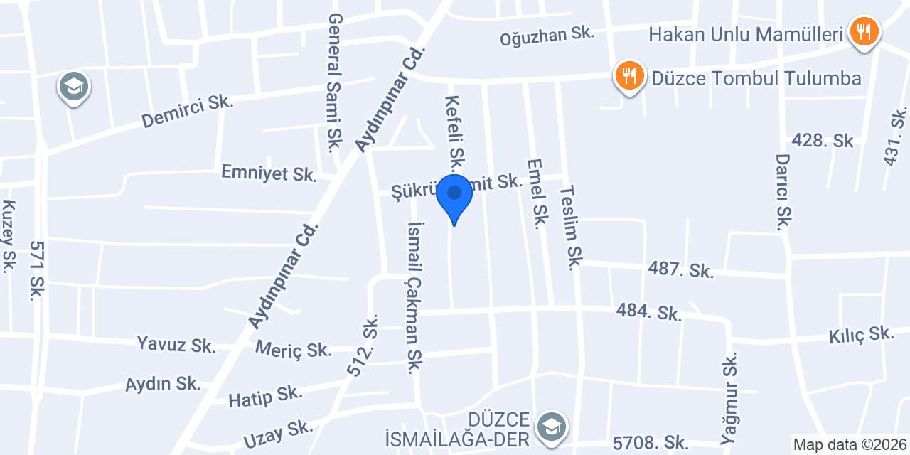 Esra Beyaz Studio konumu