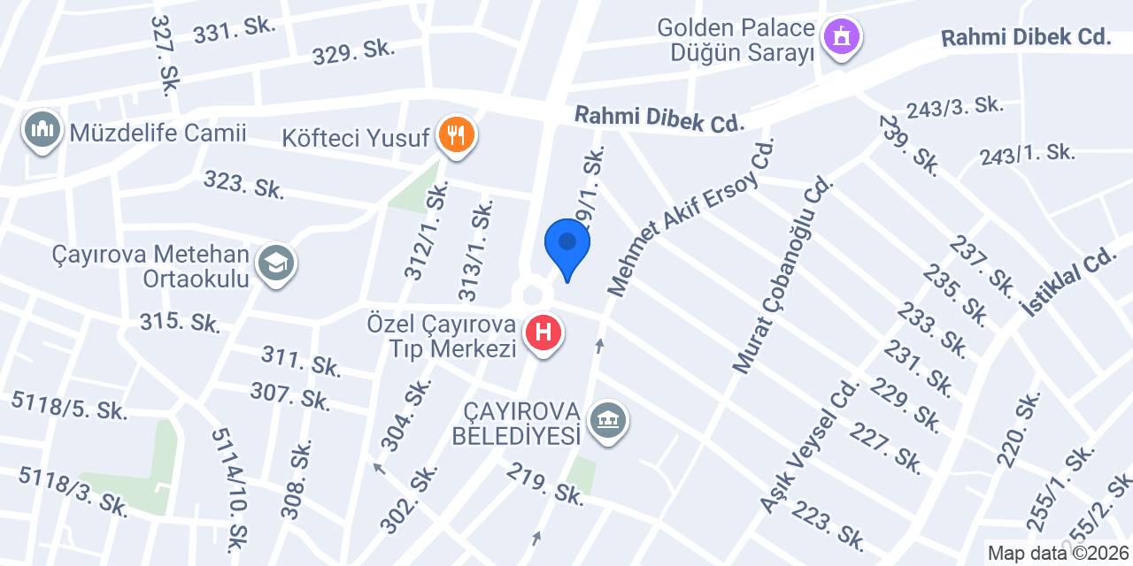 Bakkal Efendi konumu