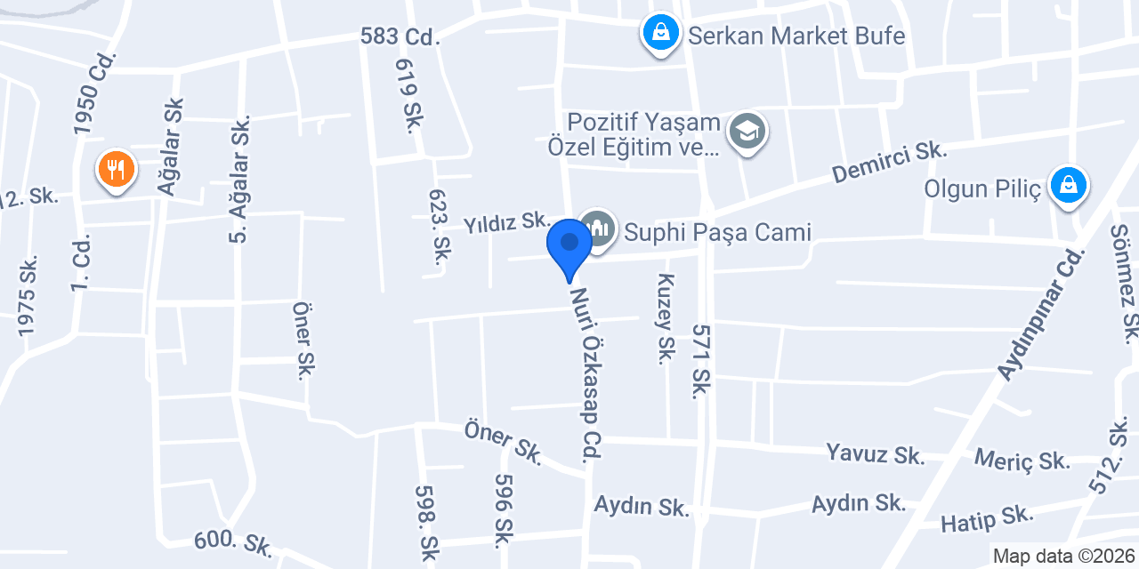Şengül Plastik konumu
