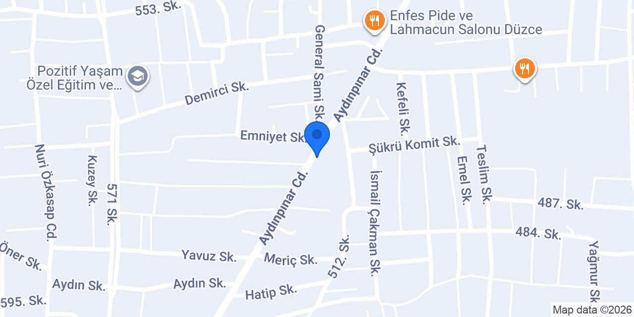 Saray Ekmek Fırını konumu