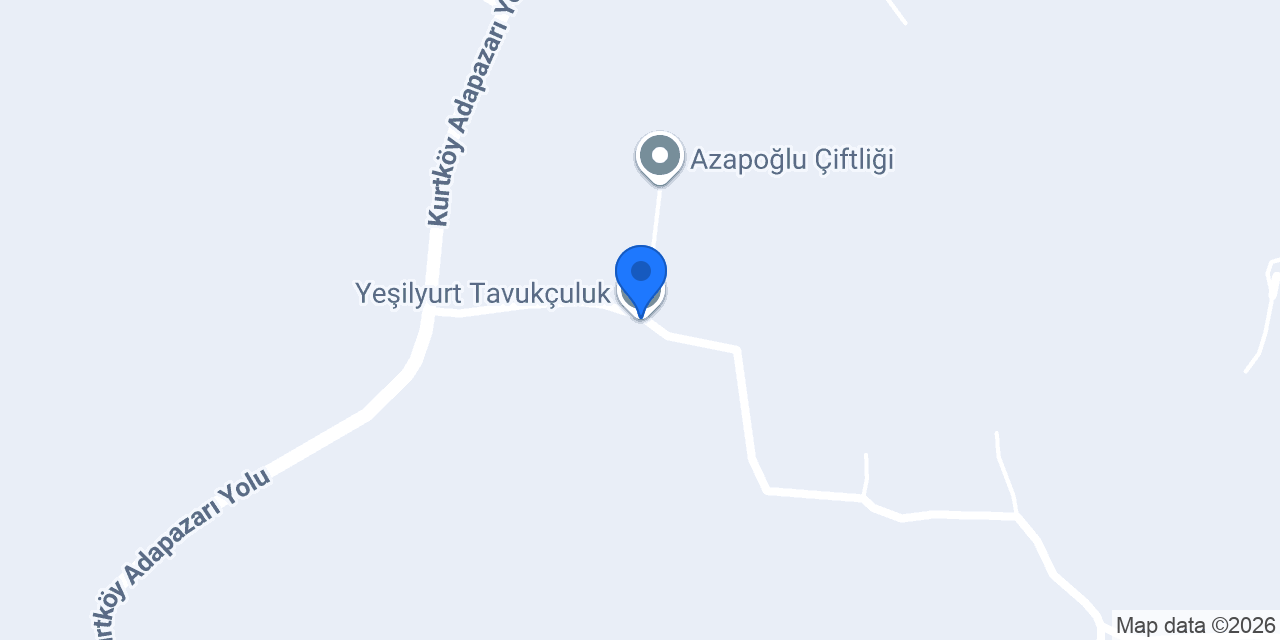 Yeşilyurt Tavukçuluk konumu