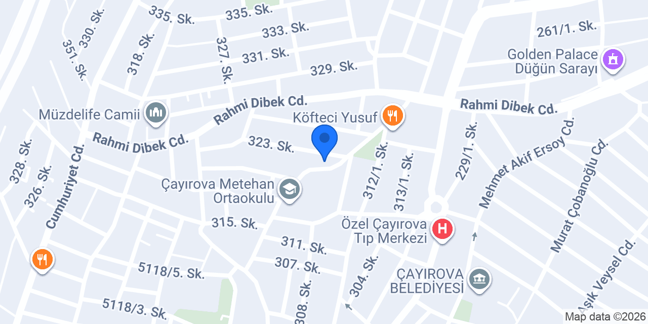ELANUR PERDE konumu