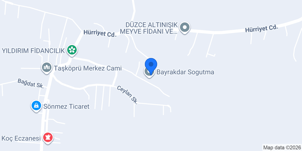 Bayrakdar Sogutma konumu