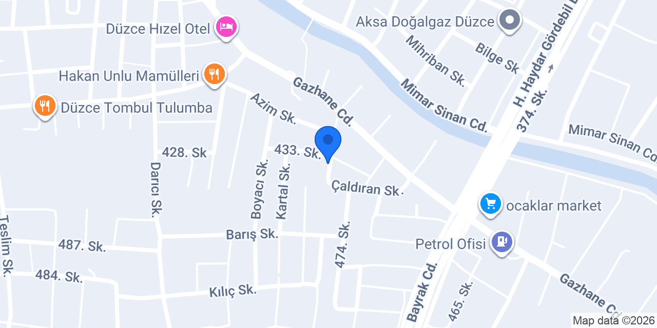 Erdi Elektrik konumu