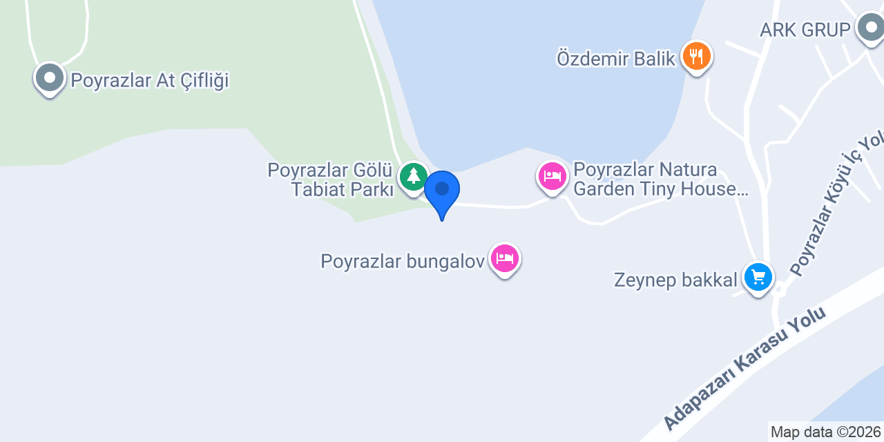 POYRAZLAR CARAVAN CAMPİNG konumu