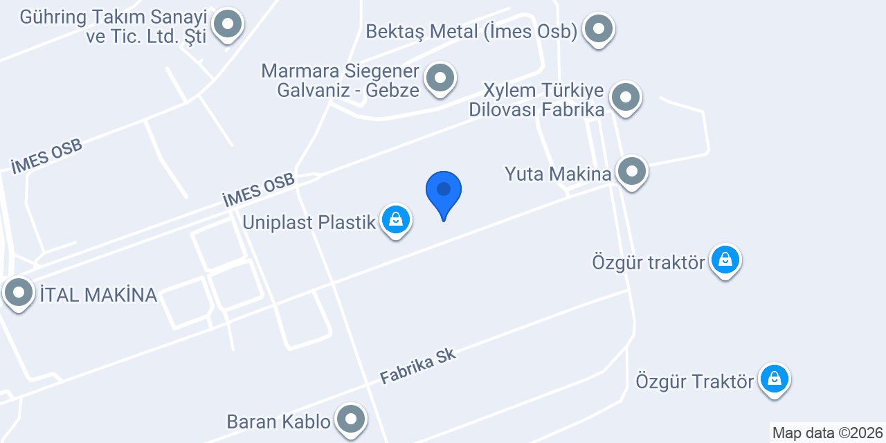 Realplas Otomotiv Plastik konumu