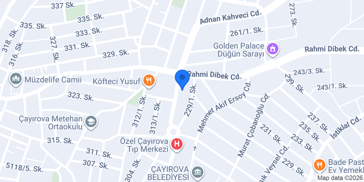 Durullar inşaat konumu