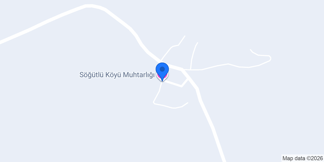 Söğütlü Köyü Muhtarlığı konumu
