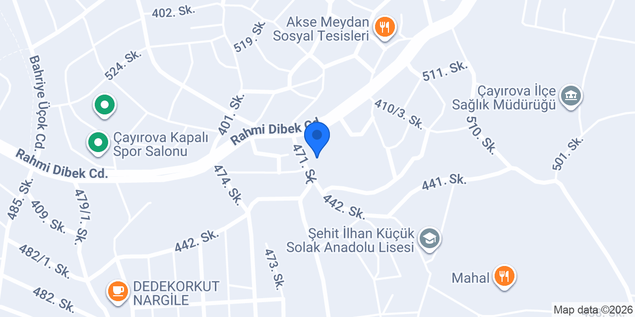 Karataş Kuaför konumu