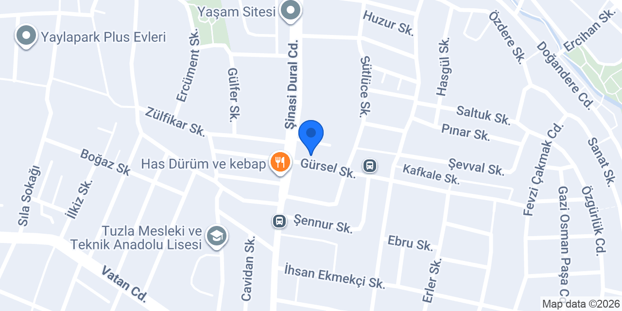 Tunç Turizm konumu