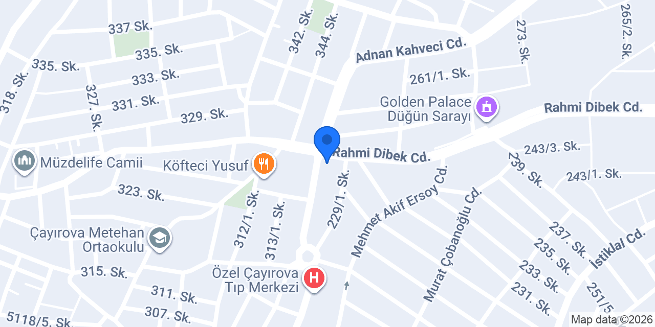 GÜL PASTA BÖREK CAFE konumu