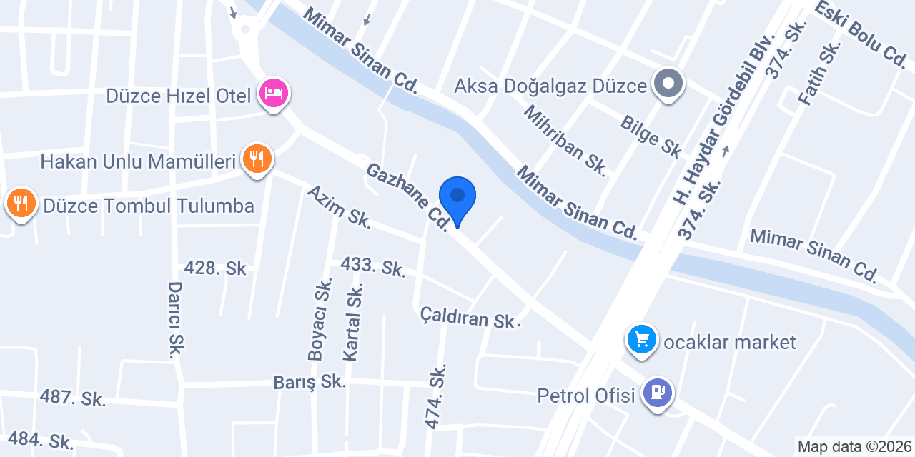 Can Yapı Dekorasyon konumu