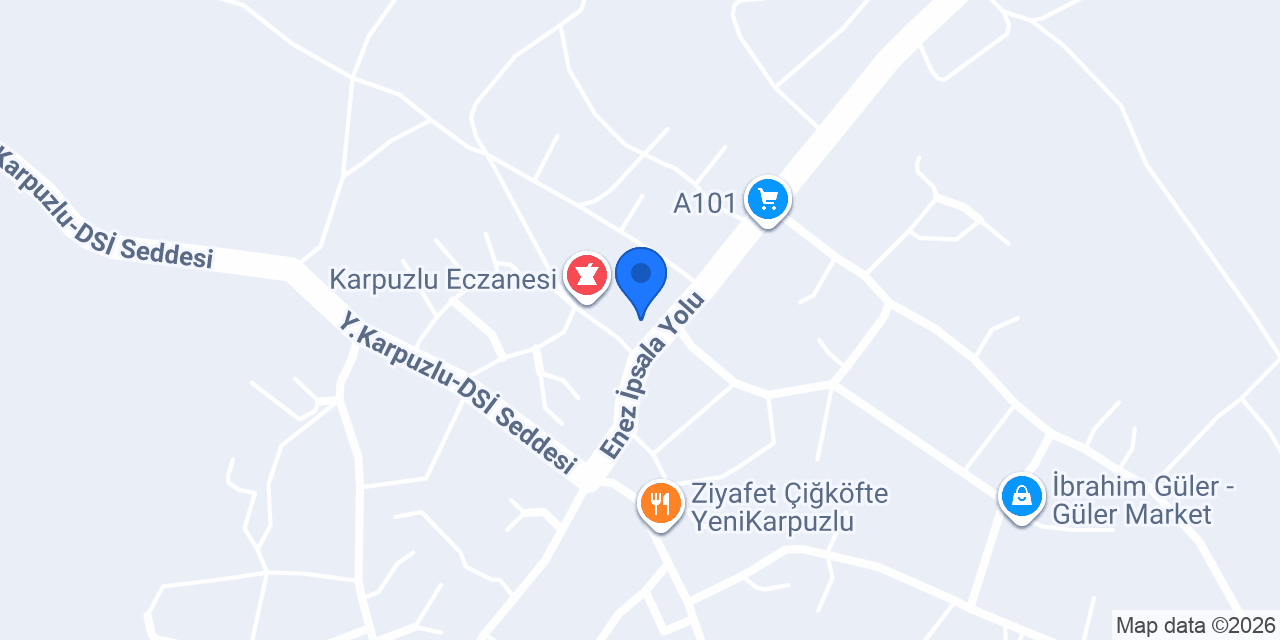 Yenikarpuzlu Aile Sağlığı Merkezi konumu